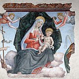 Vierge à l'Enfant de Giovanni di Pietro.