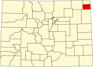 Colorado with Phillips highlighted in red