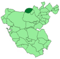 Розташування муніципалітету у провінції Кадіс