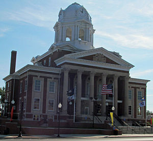 Muhlenberg County Courthouse in Greenville