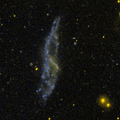 NGC 660 dans le domaine de l'ultraviolet. (GALEX)