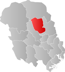 Log vo da Gmoa in da Provinz Telemark