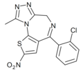 Nitizolam structure.png