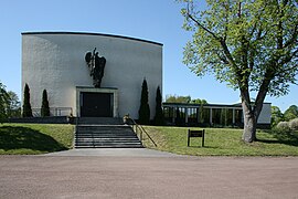 Kaplica i krematorium na cmentarzu Norra kyrkogården w Norrköping (1937–1938)