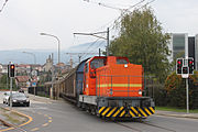 ディーゼル機関車のEm 3/3形（2006年撮影）