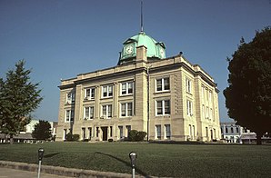 Owen County Courthouse, gelistet im NRHP Nr. 94001351[1]