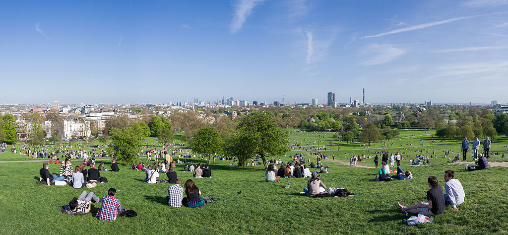 Primrose Hill Panorama, London - April 2011