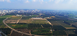 Pemandangan udara Ramat HaSharon