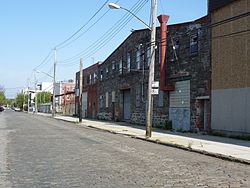 Scorcio di una strada a Red Hook