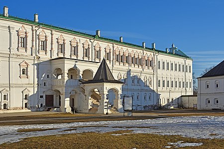 Рязанский кремль: дворец князя Олега