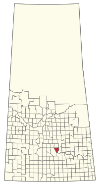 Location of the RM of McKillop No. 220 in Saskatchewan