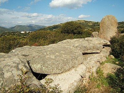 Tombo de gigantoj S’Ena ’e Thomes el la galerio