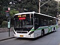 中國上海市的申沃客車 SWB6128V8LF 單層巴士