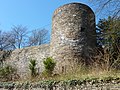 Sackturm, Teil der Befestigung des Oberen Schlosses, Ostseite