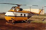Um S-55 da Golden West Helicopters.