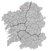 Ares (Galicia): situs