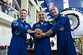 Posádka Sojuzu v Stredisku prípravy kozmonautov J. A. Gagarina
