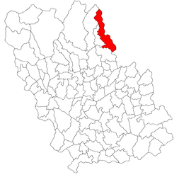 Location in Prahova County