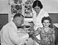 Імунізація від дифтерії, 1940 рік