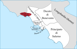 Ducato di Gaeta - Localizzazione