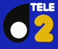 Logo of Télé 2 from 1979 to October 1982