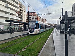 Rame dans la station d'Évry-Courcouronne