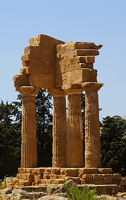 Concordia-tempelet i Agrigento