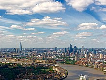 View of Central London from UCL School of Management UCL School of Management view.jpg