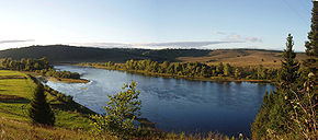 Nuriman mahallede Karaizel nehri