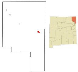 Clayton i Union County och New Mexico