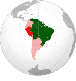 Situación de Unión de Naciones Suramericana