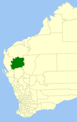 Contea di Upper Gascoyne – Mappa