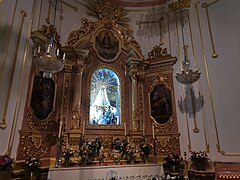 Altar de la Virgen del Sufragio.