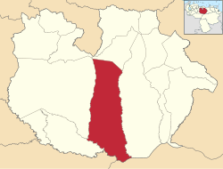 Location in Guárico