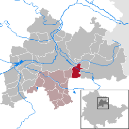 Kaart van Vogelsberg
