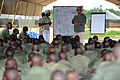 Military training at Camp Base, Kisangani, 2010