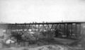 Washington Avenue Bridge circa 1885 with Bohemian Flats below