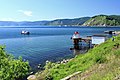 Widok z Listwianki na jezioro Bajkał