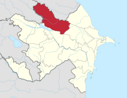 Location of Sheki-Zagatala economic-geographical region