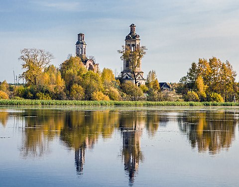 31. Дмитриевская церковь в селе Пантыл, Кировская область Автор — Ele-chudinovsk