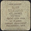 Stolperstein Alma Seligmann