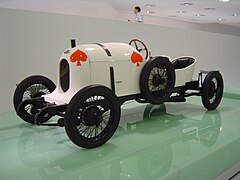 Austro-Daimler Sascha 1922, victorieuse dans sa catégorie de la Targa Florio