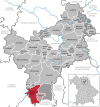 Lage der Gemeinde Betzenstein im Landkreis Bayreuth