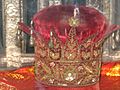 La corona di Muhammed Ali Shah Bahadur, custodita a Chhota Imambara