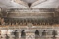 Close up of linel over mantapa entrance of Kalleshvara Temple at Bagali