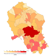 Población por municipio 2018