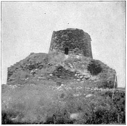 Fig. 4.—NURAGHE OROLO, NEAR BORDIGHALL.