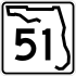State Road 51 signo