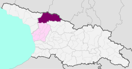 Municipalità di Mestia – Localizzazione