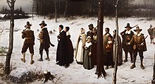 Pilgrims Going to Church by George Henry Boughton (1867) George-Henry-Boughton-Pilgrims-Going-To-Church.jpg